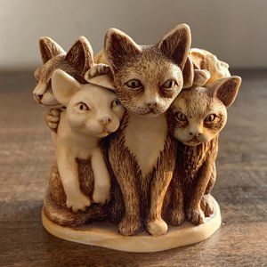 Harmony Kingdom Fur Ball Cat Treasure box